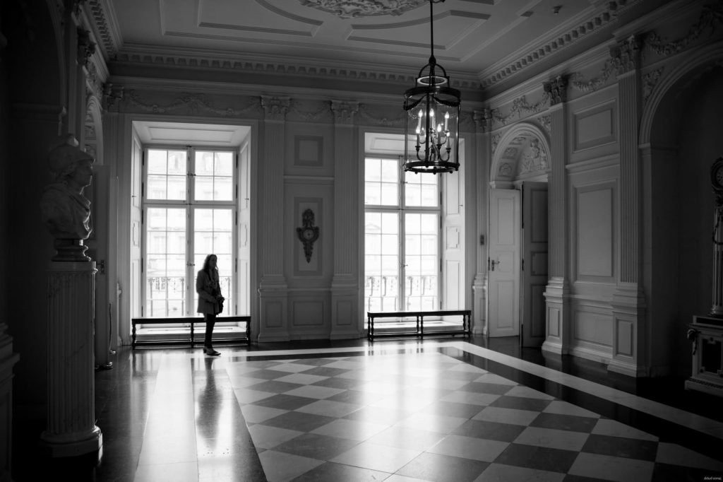 Ornate interiors of Warsaw’s Royal Castle.