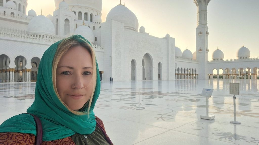 Sheikh Zayed Grand Mosque in Abu Dhabi