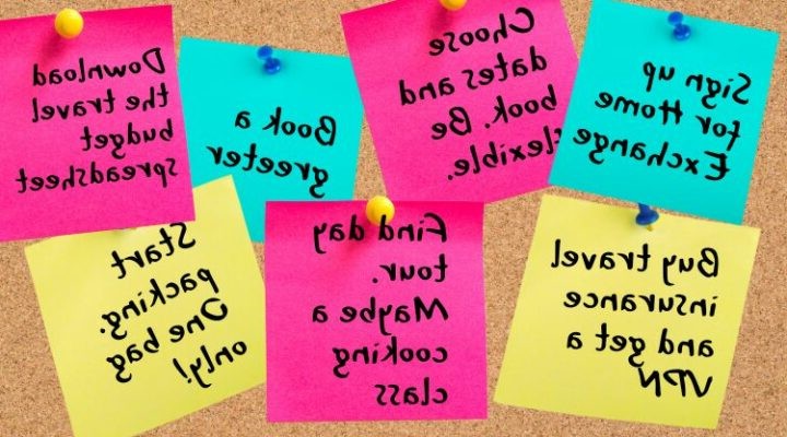 Solo trip planning checklist