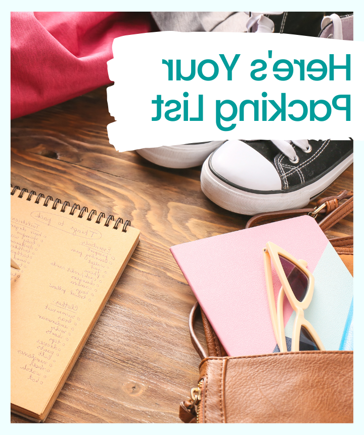 Packing list for solo travelers